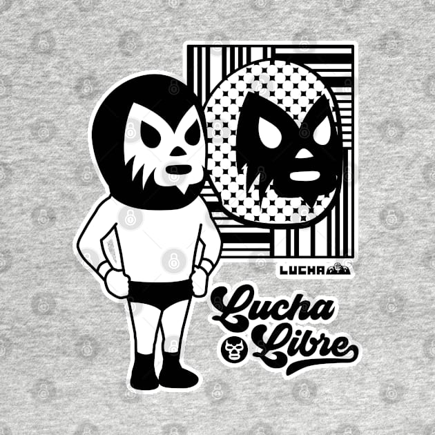 LUCHA LIBRE#146mono by RK58